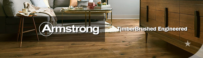 Armstrong TimberBrushed Engineered hardwood collection flooring on sale at American Carpet Wholesale with huge savings!