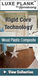 Armstrong luxe plank wood plastic composite rigid core collections