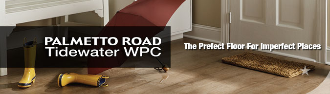 Palmetto road tidewater waterproof WPC Luxury vinyl flooring