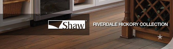 Shaw Riverdale hickory collection laminate flooring on sale at American Carpet Wholesale with huge savings!