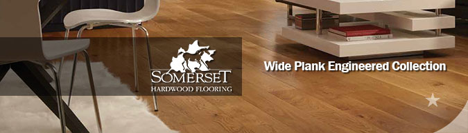 Somerset Wide Plank Engineered hardwood flooring collection on sale at American Carpet Wholesale - Save 30-60%