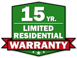 15 Year Limited Residential Warranty