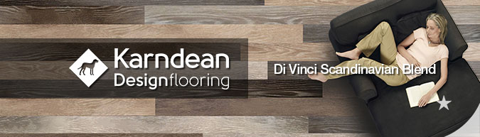 Karndean Da Vinci Modern Rustic Blend design flooring reclaimed salvage look scandinavian