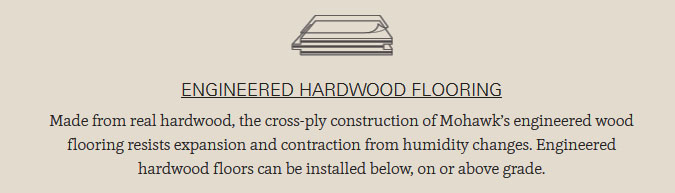 mohawk engineered hardwood flooring 