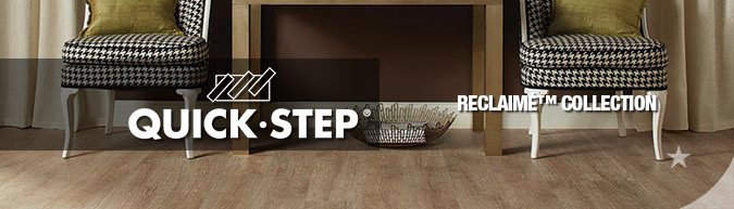 quick-step reclaime laminate flooring collection sale at American Carpet Wholesale with huge savings!