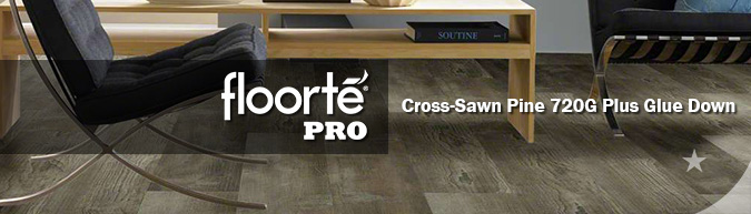 shaw floorte pro waterproof multilayer flooring Cross Sawn Pine 720G Plus Glue Down