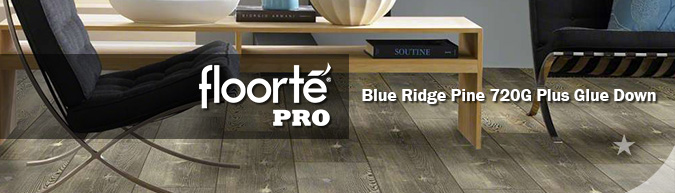 shaw floorte pro waterproof multilayer flooring Blue Ridge Pine 720G Glue Down 