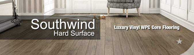 southwind hard surfaces Luxury Vinyl wpc wood plastic composite flooring collection