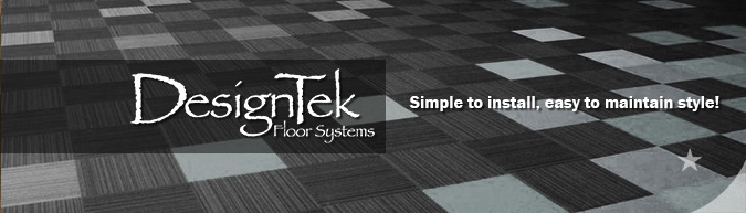 carpet tile modular flooring products by DesignTek  on sale