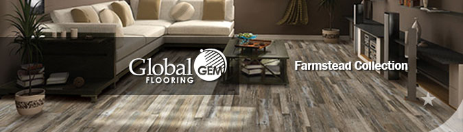 Global gem waterproof luxury vinyl flooring farmstead collection