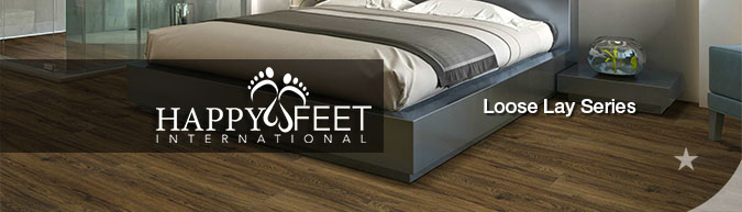 happy feet international loose lay series luxury vinyl flooring collection sale