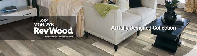 mohawk RevWood artfully designed Laminate Wood flooring collection on sale