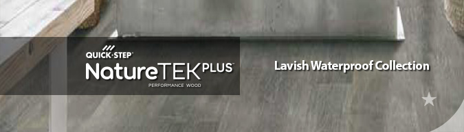 quick-step NatureTEK Plus Waterproof laminate flooring Lavish collection at ACWG