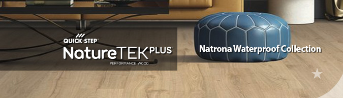quick-step NatureTEK Plus Waterproof laminate flooring Natrona collection at ACWG