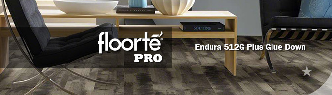 shaw floorte pro waterproof multilayer flooring Endura 512G Plus Glue Down